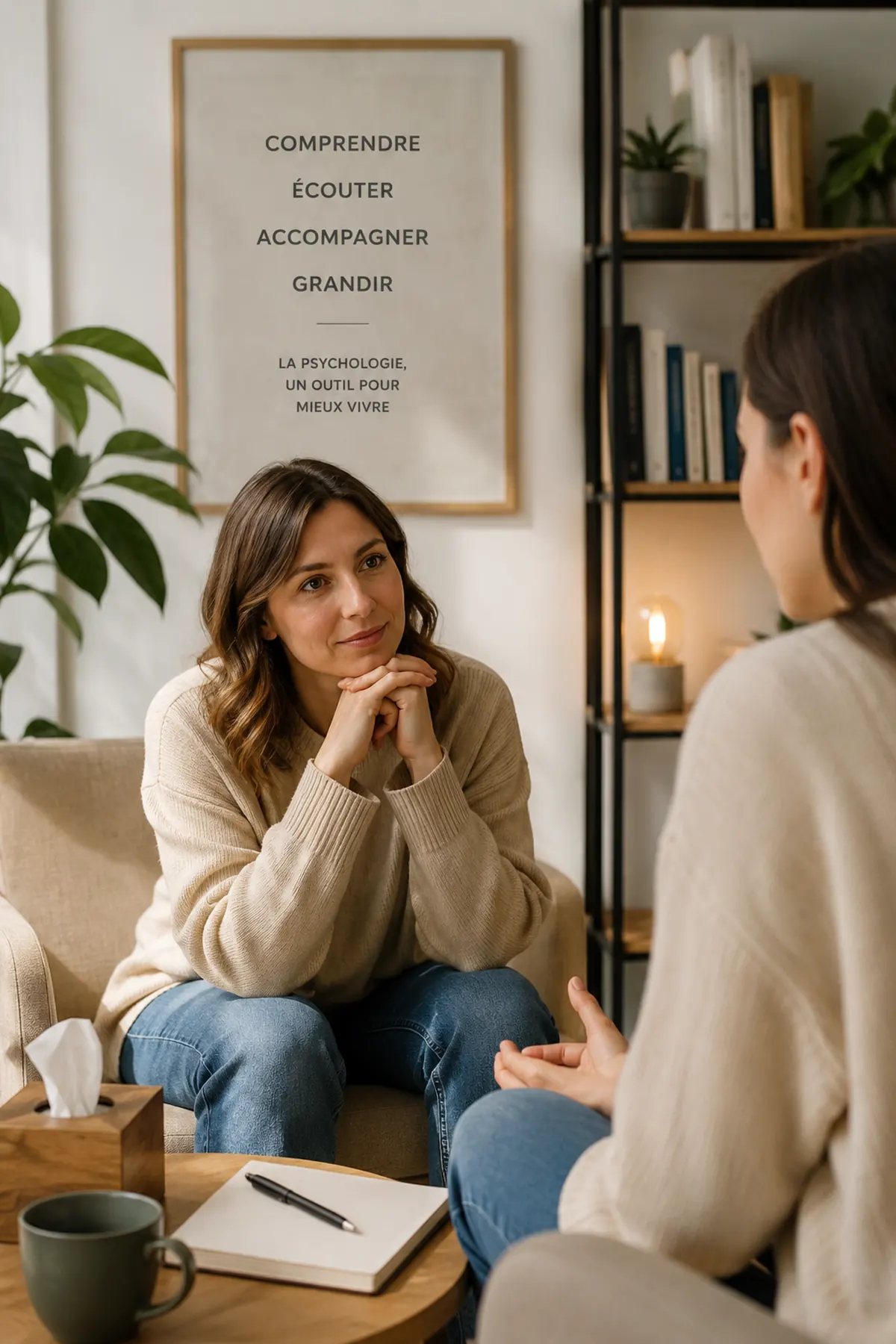 Échange bienveillant autour de la psychologie, de l’écoute et de l’accompagnement vers un meilleur équilibre intérieur.
